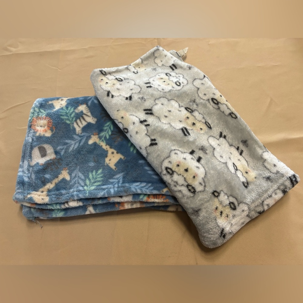 Cozy Animal Print Fleece Blankets